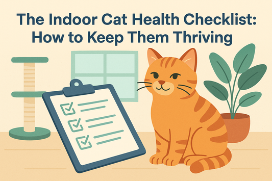 The Indoor Cat Health Checklist: How to Keep Them Thriving