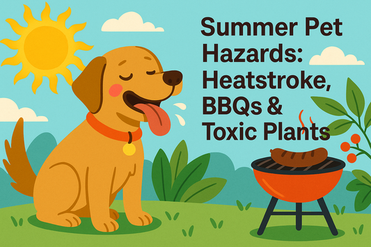 Summer Pet Hazards: Heatstroke, BBQs & Toxic Plants