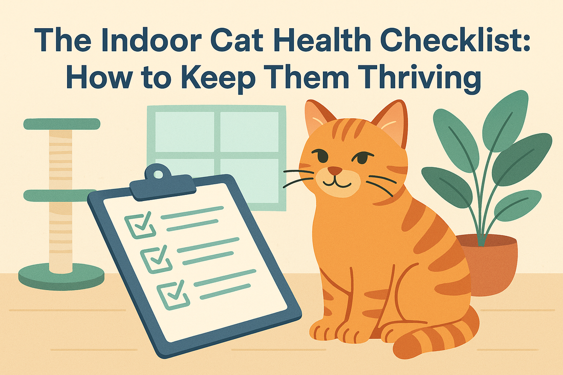 The Indoor Cat Health Checklist: How to Keep Them Thriving