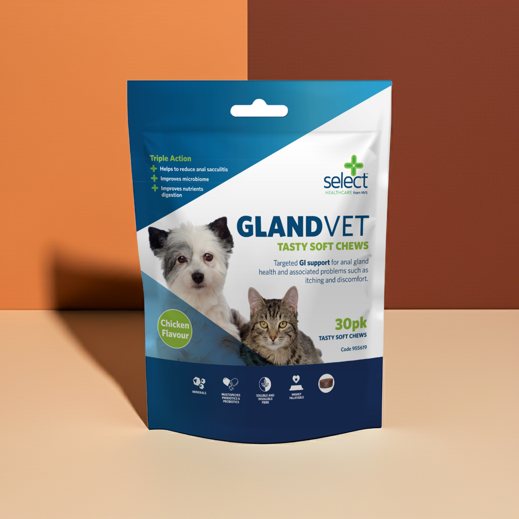 GlandVet Anal Gland Support Chews for Dogs