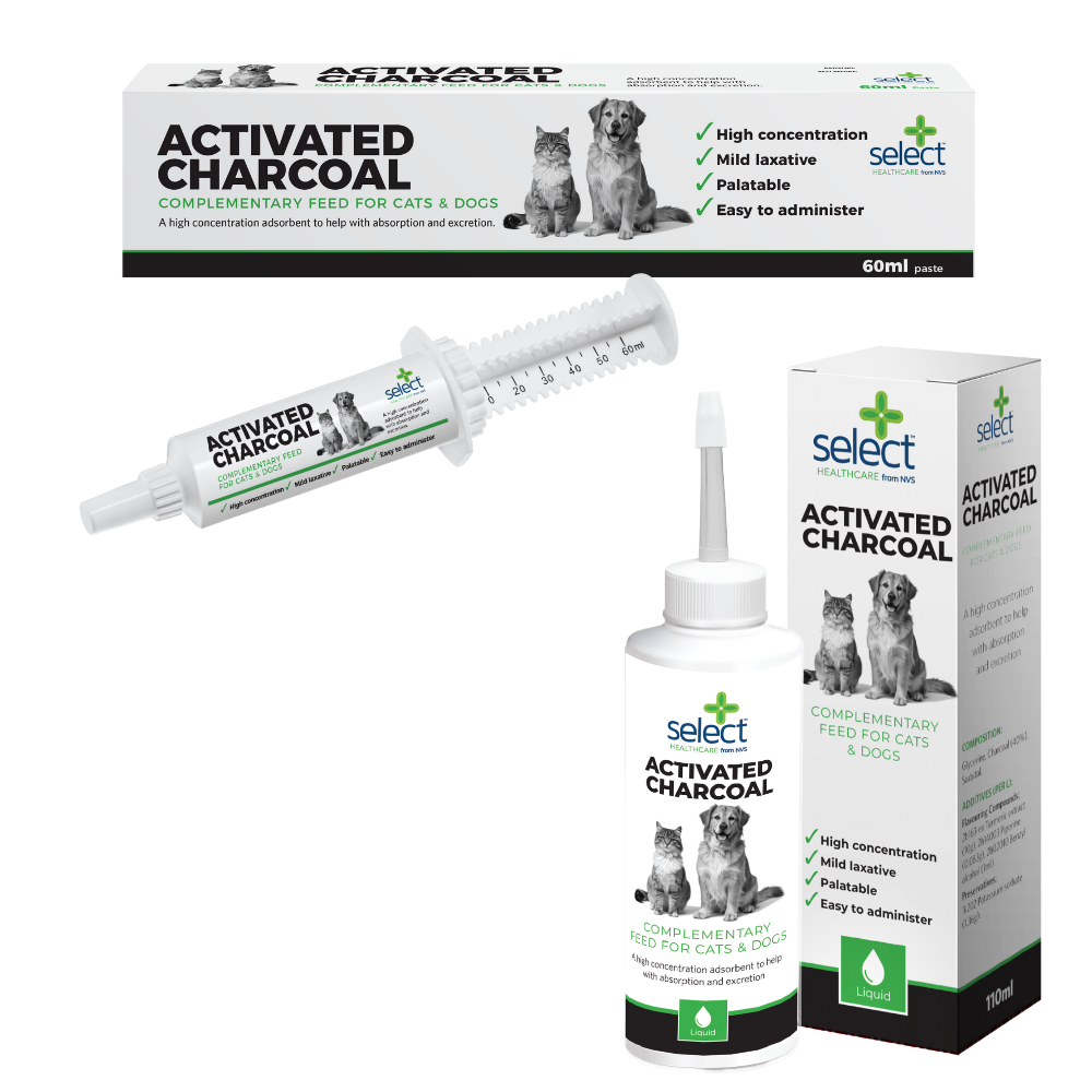 Activated Charcoal - Complementary Feed for Cats & Dogs