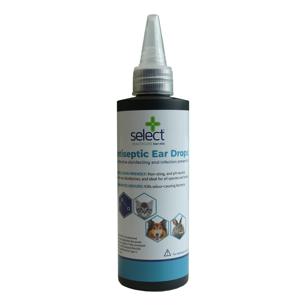 Antiseptic Ear Drops for Pets & Animals - 100ml