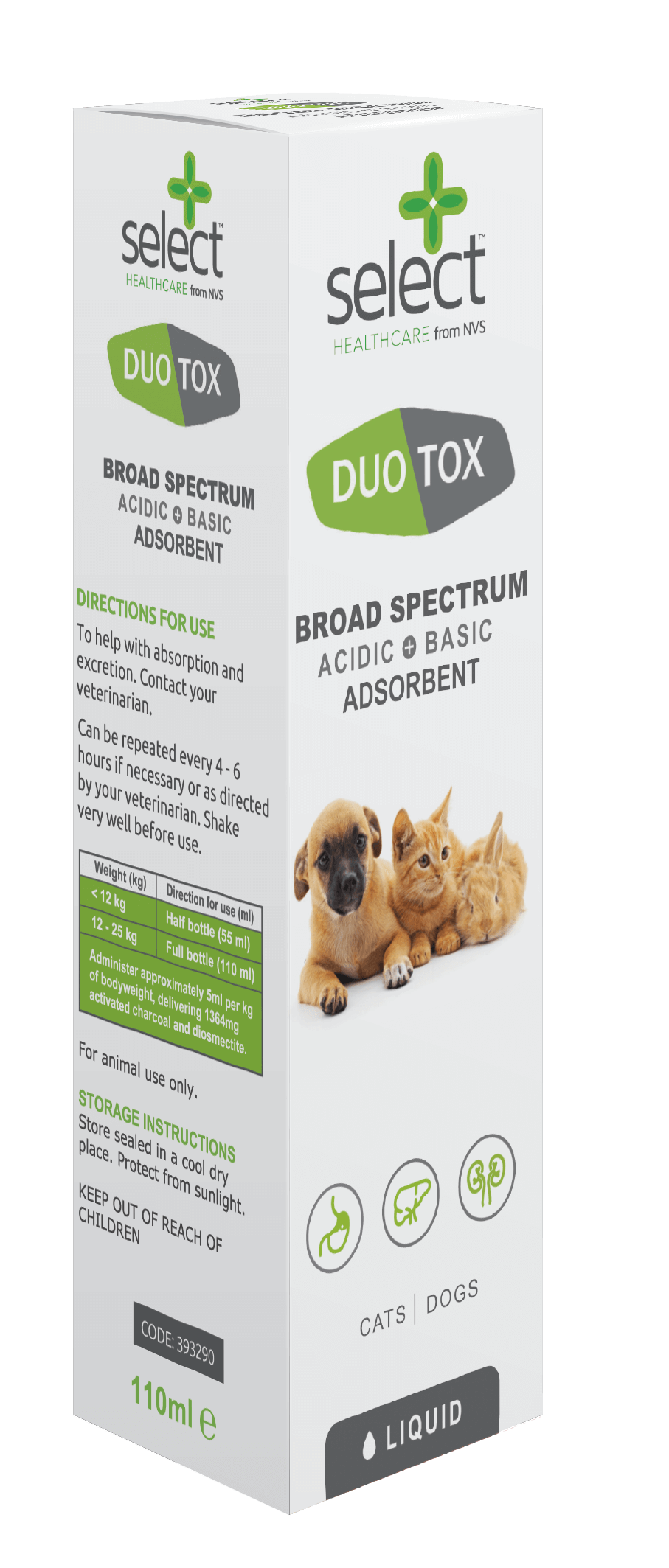 Duotox Dual Action Toxin Binder for Cats & Dogs