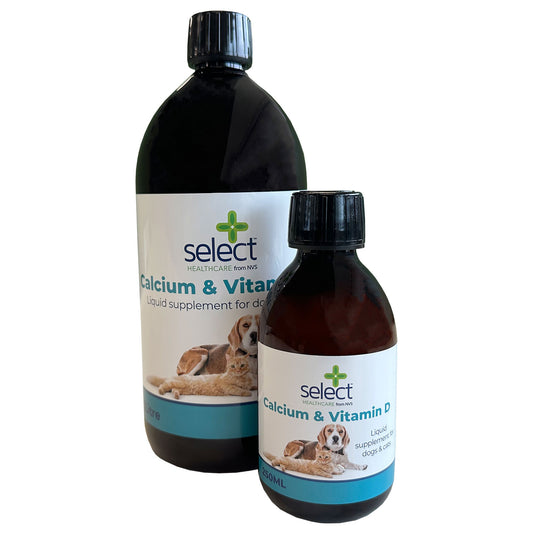 Calcium & Vitamin D Liquid for Cats & Dogs