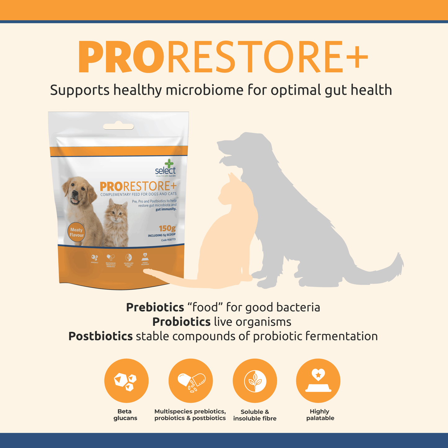 ProRestore+ Complementary Feed for Cats & Dogs