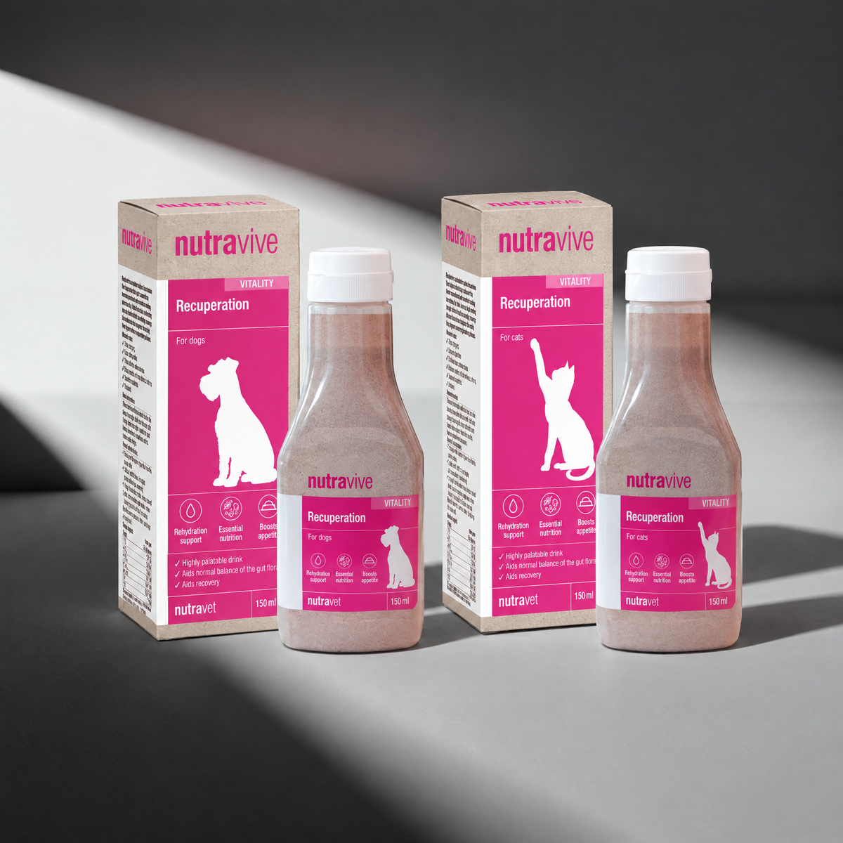 Nutravive recuperation support for dogs and cats, Paws & Co Veterinary Centre